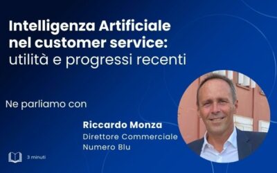 Intelligenza Artificiale nel Customer Service: utilità e progressi recenti